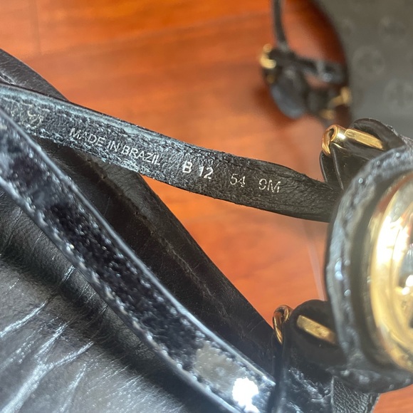 Tory Burch Black Parent Strappy Sandals Size 9 - Picture 4 of 8